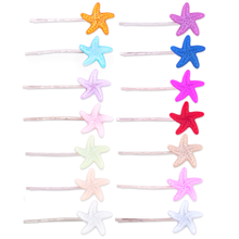 Hot Pink Starfish Hair Pin
