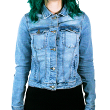 Cat Denim Jacket