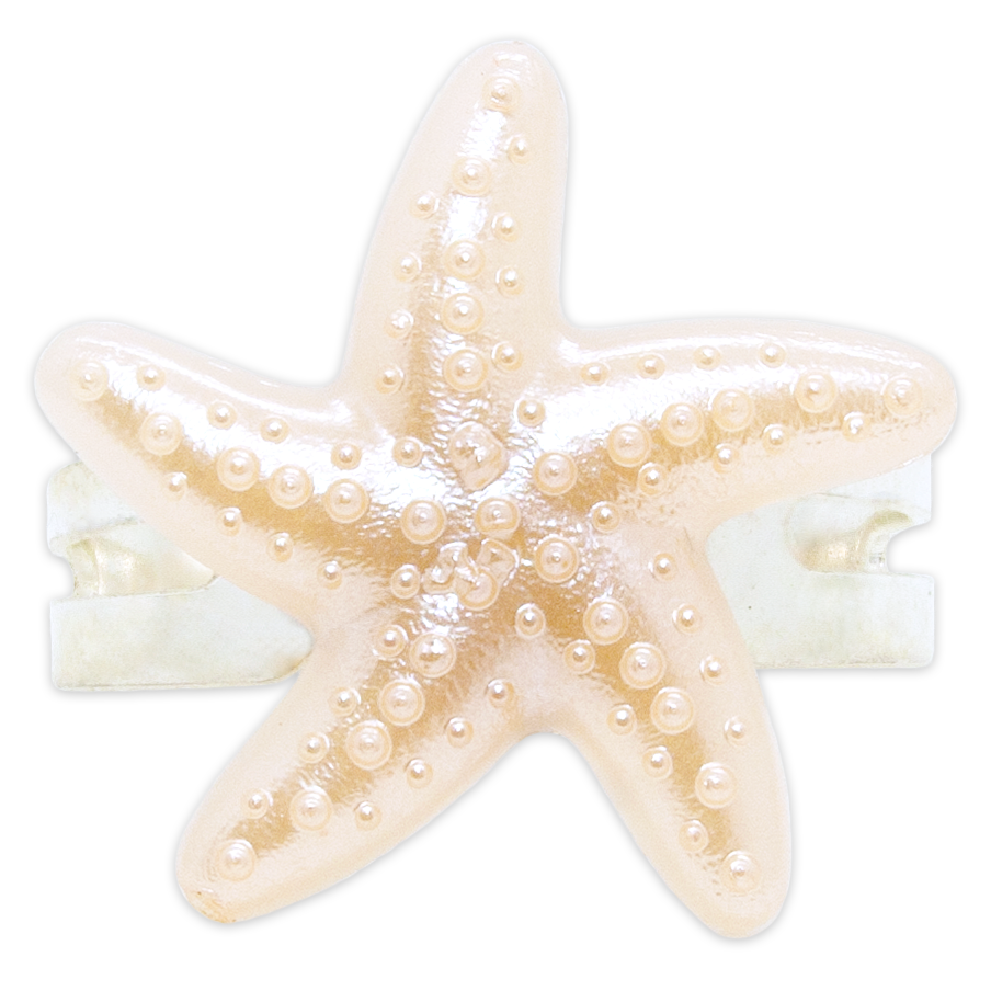Beige Starfish Ring