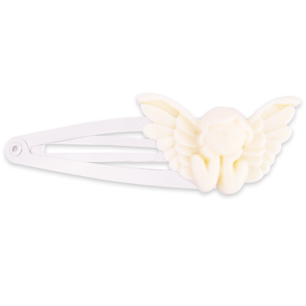 Cream Angel Hair Clip