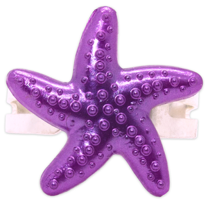 Dark Purple Starfish Ring
