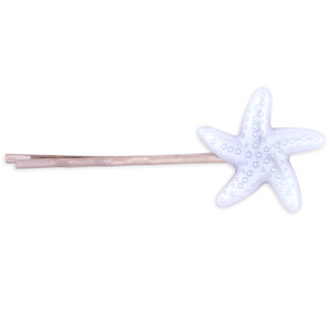 Pastel Blue Starfish Hair Pin