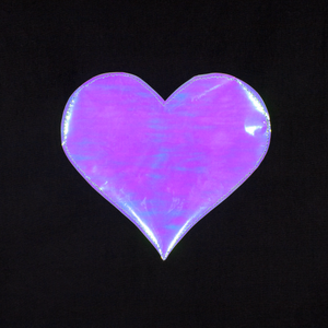 Holographic Heart Bag