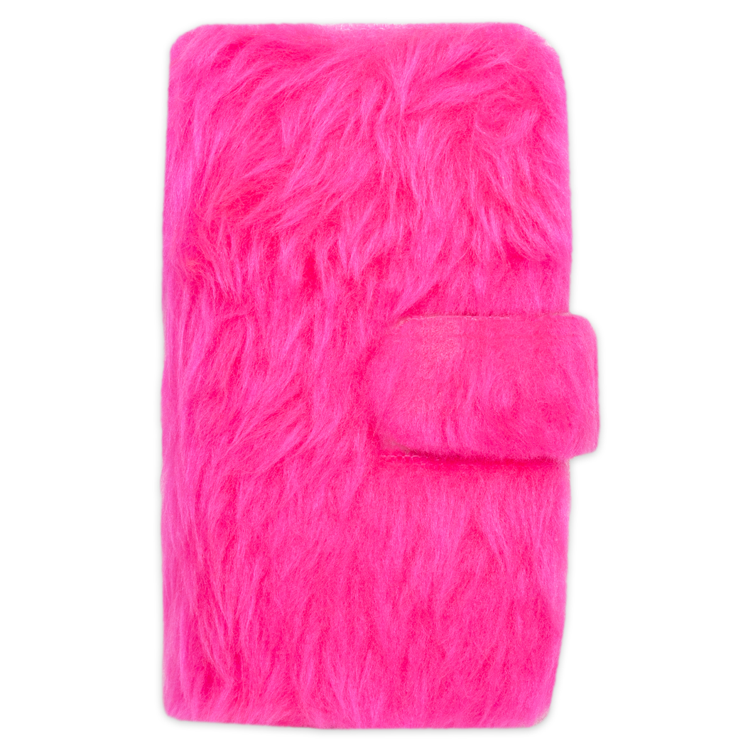 Hot Pink Fluffy Phone Case