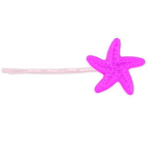 Hot Pink Starfish Hair Pin