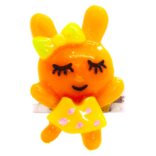 Orange Bunny Ring