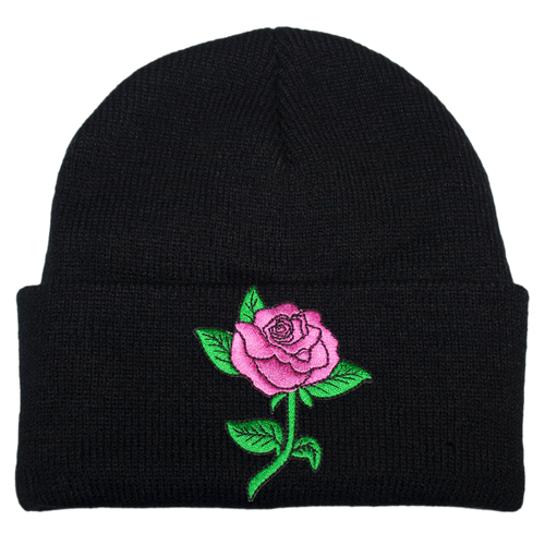 Pink Rose Beanie