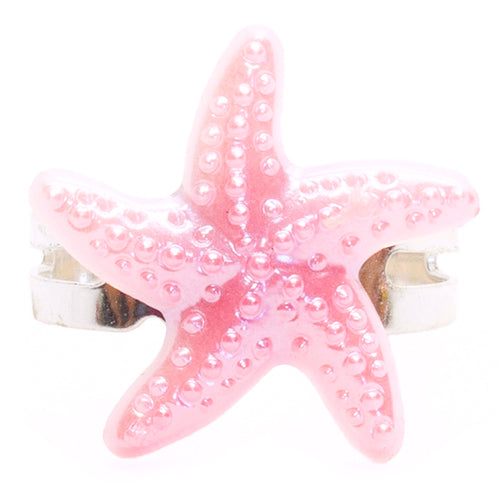 Pink Starfish Ring
