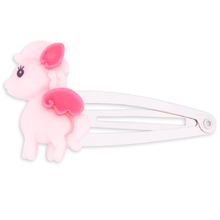 Pink Pegasus Hair Clip