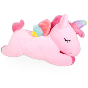 Pink Sleepy Unicorn Plush