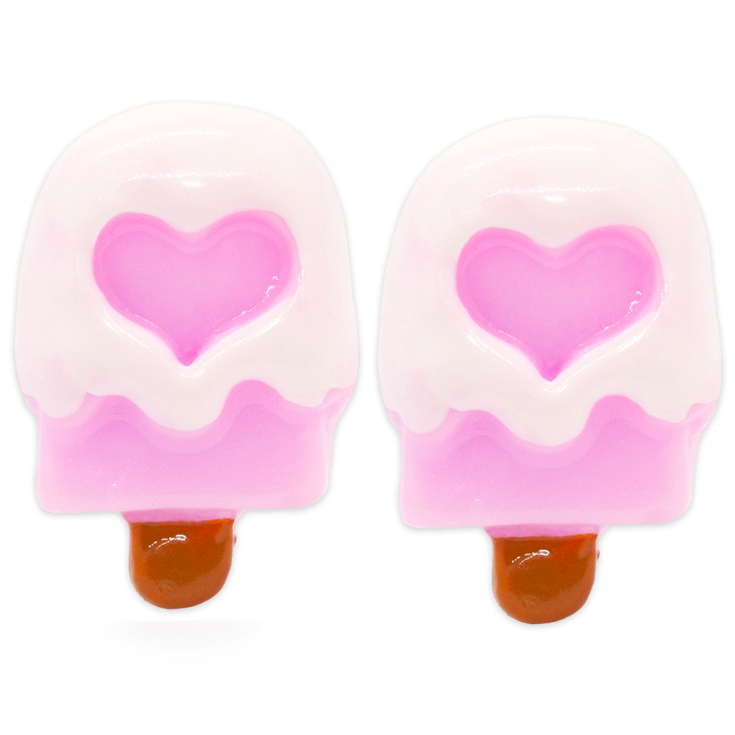 Heart Popsicle Earrings