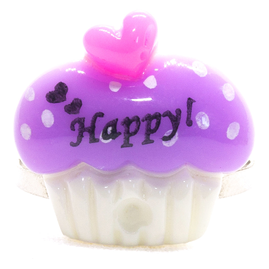Purple Cupcake Ring