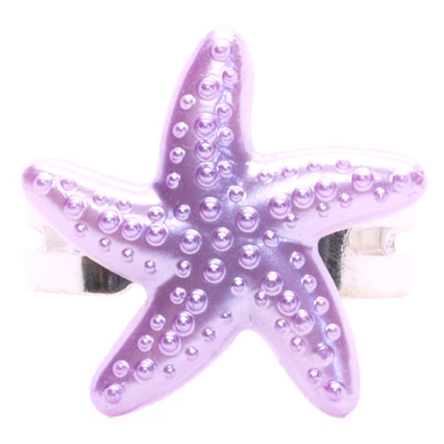 Purple Starfish Ring