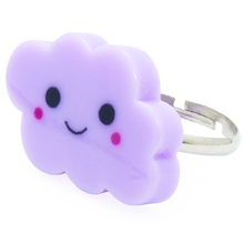 Pastel Purple Cloud Ring
