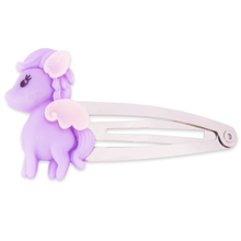 Purple Pegasus Hair Clip