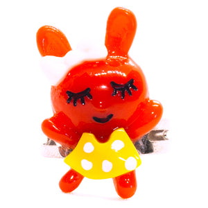 Red Bunny Ring