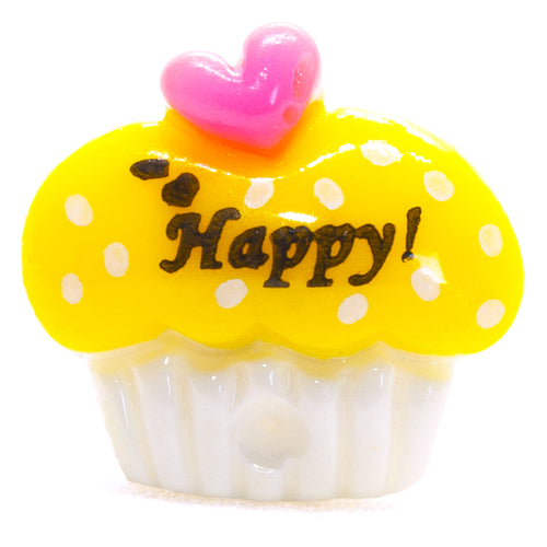 Yellow Cupcake Ring